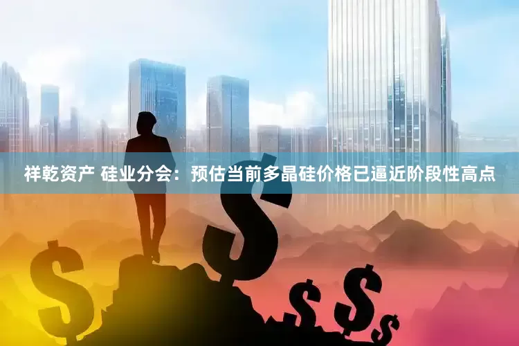 祥乾资产 硅业分会：预估当前多晶硅价格已逼近阶段性高点